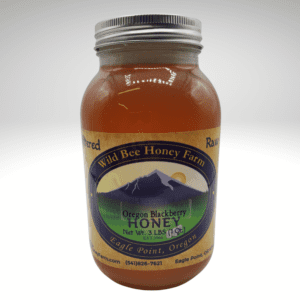 Pure RAW Honey from Oregon bees 1 quart size (3 lb.)