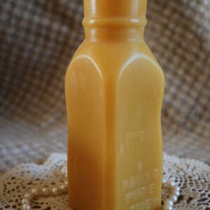 Beeswax Candle Honey Bottle Shape