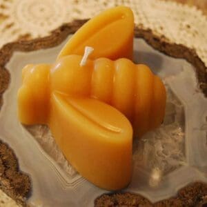 Pure Beeswax Bee Honeybee Candle