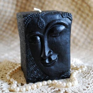 Black Buddha Pillar 1