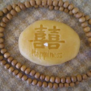 Pure Beeswax Happiness Rock Candle Set/2