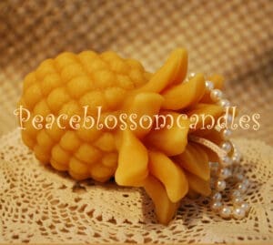 Beeswax Pineapple Candle