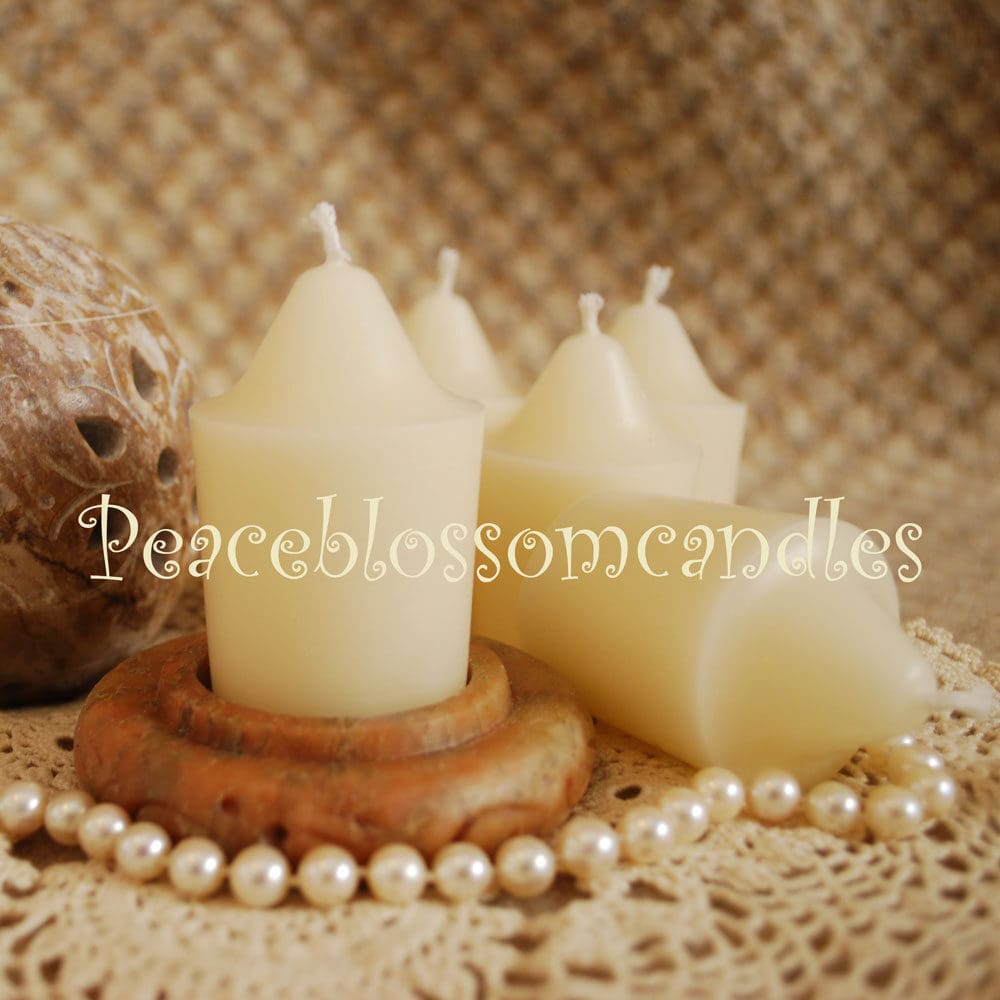 White Large Votives